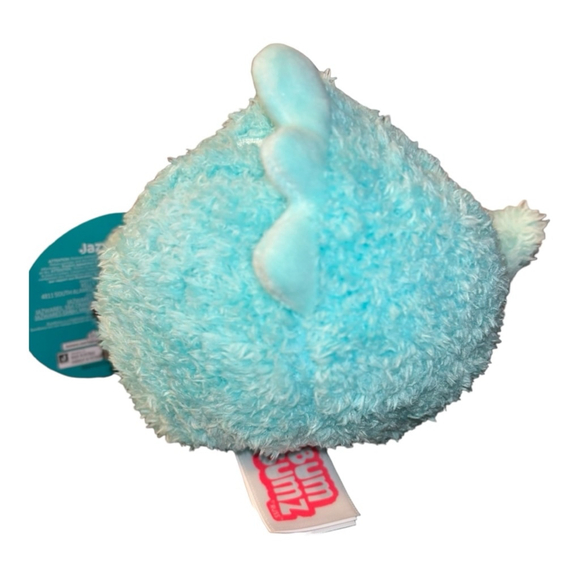 4.5” Bree the Blowfish Bum Bumz by Russ Plush Toy Blue White - Picture 2 of 4